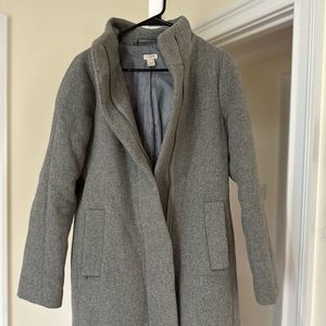 Gray J.Crew Factory Store Coat - Size 6